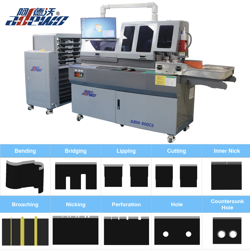 ABM-860C6 (کاؤنٹرسک ہول ، بروچ ، نک)