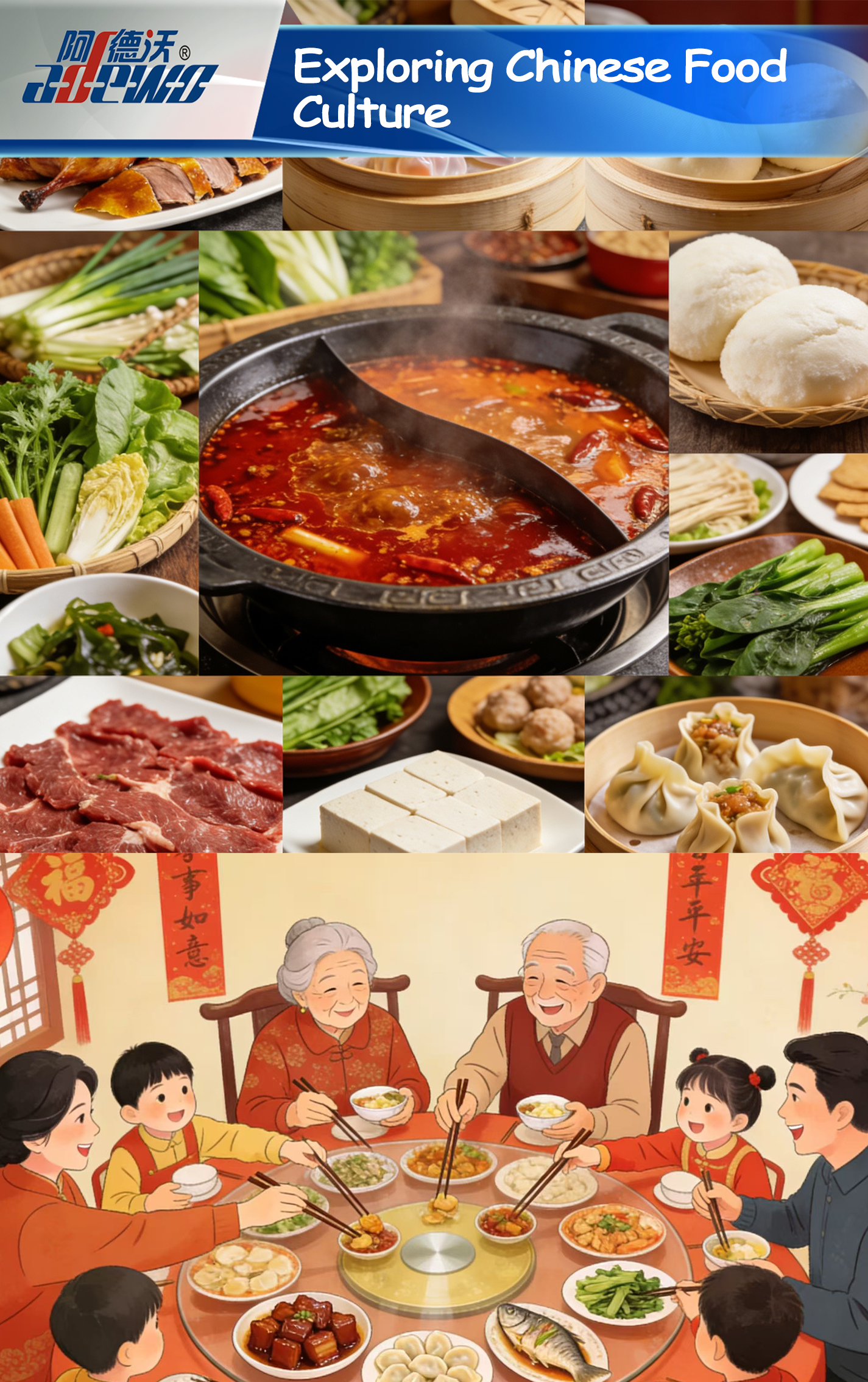 چینی فوڈ کلچر کی کھوج: ذائقہ اور روایت کے ذریعے سفر